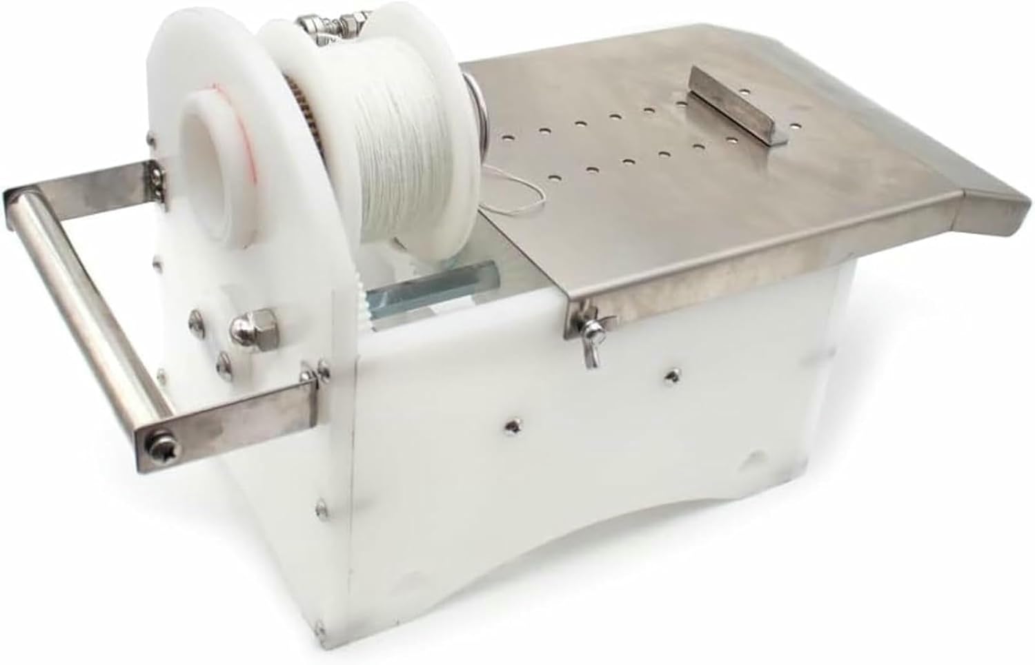 Manual to Tie Sausage, Machine to Link Commercial Sausages from 0 to 45 Mm, Stainless Steel Sausage Machine, Machine to Link Commercial Sausages ~//