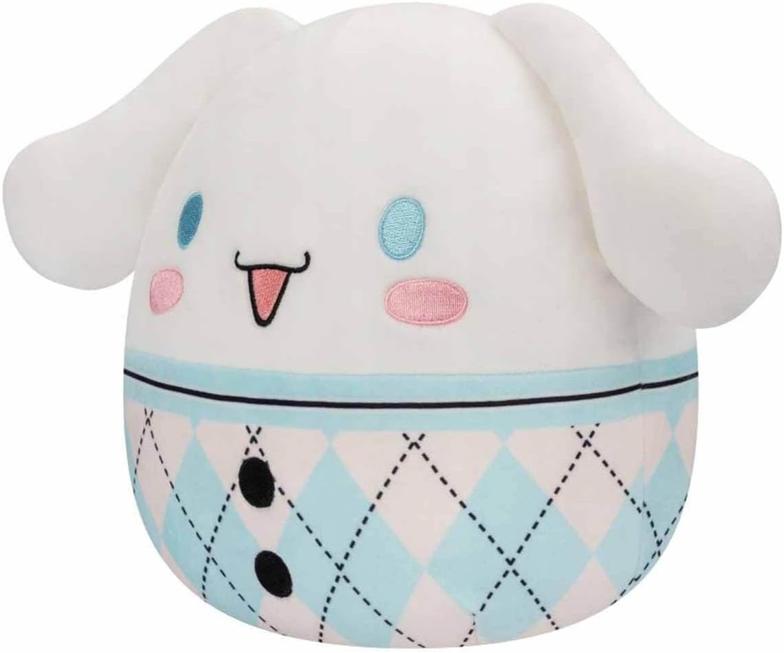 Squishmallows 8" Hello Kitty Cinnamoroll Plaid
