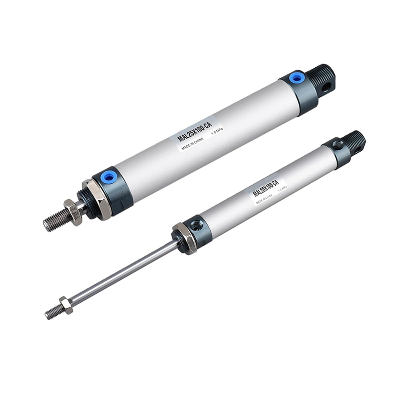 Vérin pneumatique pour automatisation industrielle alésage 20 mm course 150