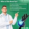 Wrist Brace for TFCC Tears Built-in Ring Pad for Ulnar Sided Wrist Pain, DRUJ Instability, Support Repetitive Wrist Use Injury, Fit Right & Left Hand (S/M)