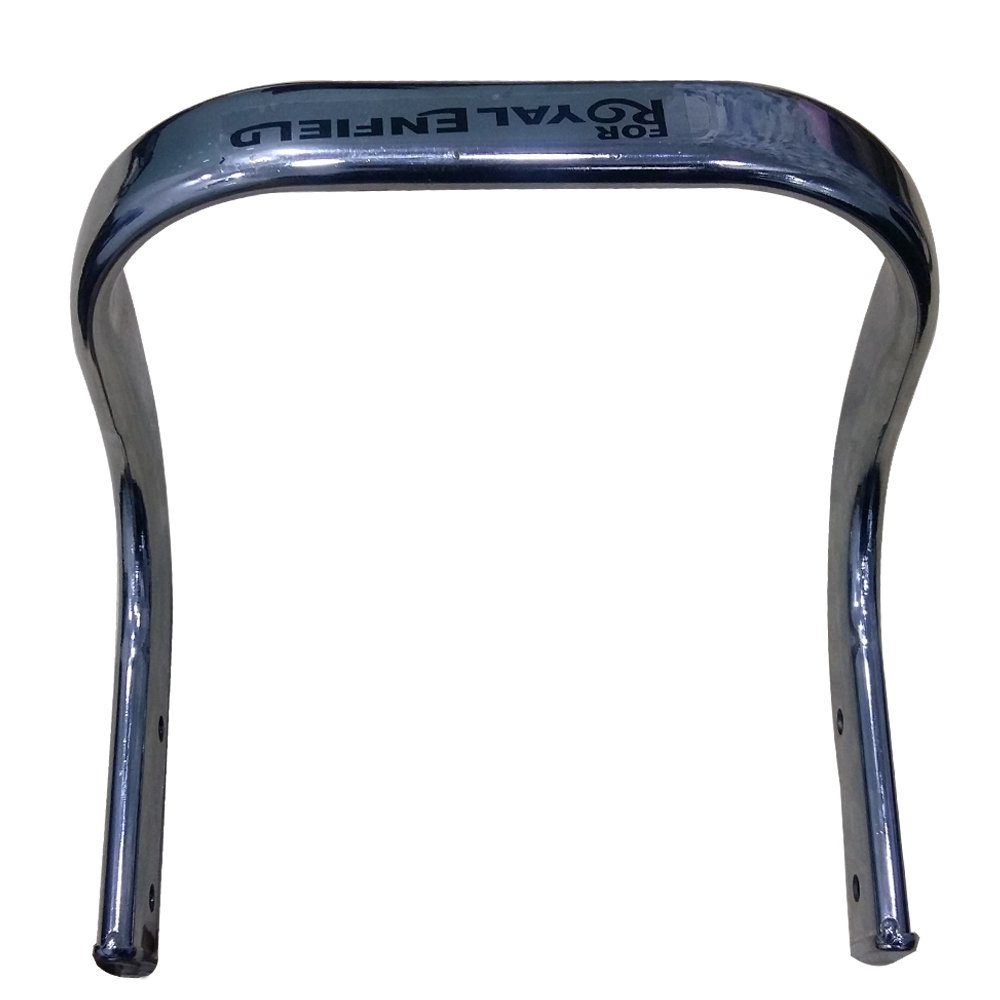 AllExtreme EXBSR1C Stainless Steel Backrest Sissy Bar Back Support Rear Seat Rest Compatible for BS3 and BS4 Model Bullet 350cc and 500cc - Chrome