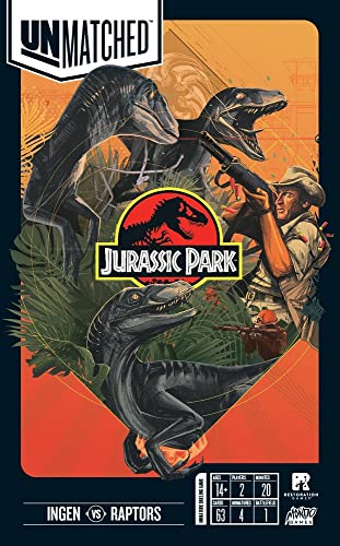 Unmatched: Jurassic Park - Ingen vs Raptors (Inglés)