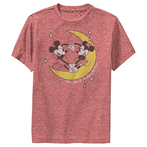 Disney Friends Mickey & Minnie to The Moon & Back Boys Performance T-Shirt