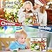 25Pcs Puzzle Track Car Play Set,Car Tracks for Toddler Car Toys Gift DIY Puzzle Tracks with Vehicles,Rail Car Puzzle for Kids Ages 3-5 Assembling Puzzle Tracks Montessori Educational Toys (Space)