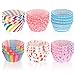 600 Pezzi Pirottini di Carta, Pirottini per Cupcake e Muffin, Pirottini da Forno per Pasticcini Forno Cioccolatini Cupcakes Muffins Dessert Compleanni Feste Matrimoni