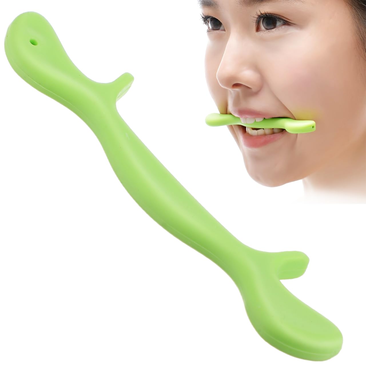 Mipcase Smile Maker Facial Exerciser Mouth Piece for Women Smile Shaping Tool for Portable Compact Lip Corrector