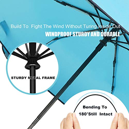 image for Factory Outlet - IXINU Automatic Open Close Portable Lightweight Trave