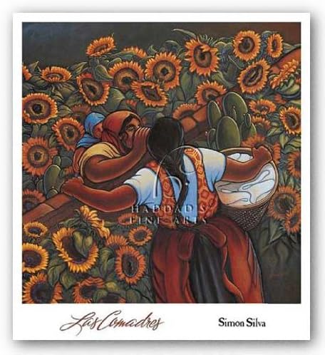 Las Comadres by Simon Silva Art Print Poster