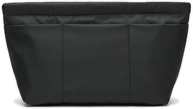 Handbag Organizer Insert Bag Tote Shaper Bag Large Purse Organizer Insert Lightweight and Durable Nylon inner bag M, black