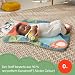 Fisher-Price Rolli-Roll Panda Spielmatte - Große 3-in-1 Spielmatte zum Mitnehmen, kontrastreiches Muster, Knisterspielzeug und Spiegel, 90% recylcled, FSC-zertifizierten Verpackung HKD65
