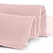 Gee Di Moda Rectangle Tablecloth - 90 x 156 Inch Pink Table Cloth for 8 Foot Tables with Floor-Length Drop - Heavy Duty Washable Fabric for Holiday Party, Dinner, Weddings & Baby Shower