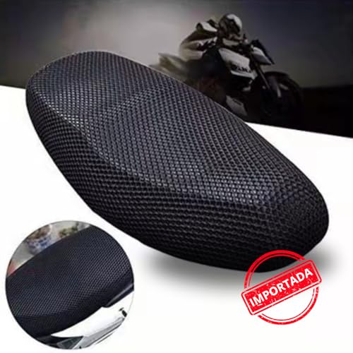 Capa Térmica para Banco de Moto, Preto Biz 100/110 / 125 / Bros 125/150 / 160 /Fazer 250 +