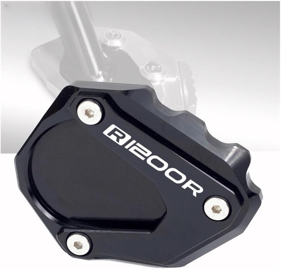 Motorcycle Foot Plate Pad for B&MW R1200R R1200 R 2006-2014 2013 2012 2011 2010 2009 2008 Motorcycle Kickstand Foot Side Stand Extension Pad Support Plate