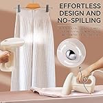 Bear Steamer for Clothes, Handheld Clothes Steamer,1300W Strong Power Garment Steamer with 230ml Tank,Fast Heat-up, Auto-Off, Steam Iron Fabric Wrinkle Remover with Brush for Home and Travel - Image 3