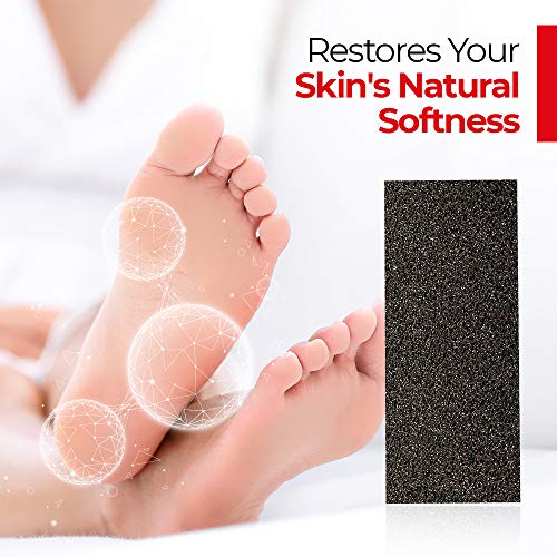 TITANIA Schwefel-Bims, Extra Hart, schwarz, Circa 9.5 X 4 X 2 cm, auf Blisterkarte, 1er Pack (1 x 18 g)