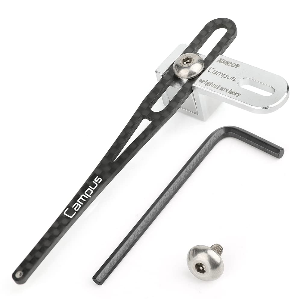 wolfman Arco Recurvo Clicker Fibra de Carbono Clicker Signal Sheet Flecha Clicker Recordatorio Posicionamiento Clicker deFlechas para Arco Recurvo