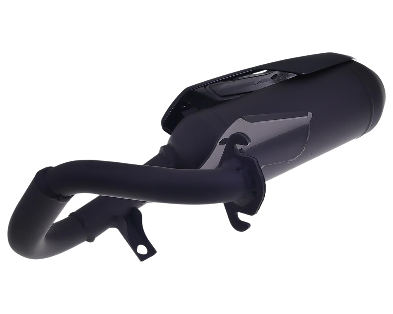 tecni Gas de escape Silent Pro para Kymco Dj 50 cc, Fever Zx, KB, Curio Cx, II, DY World, Sym DD, Roller