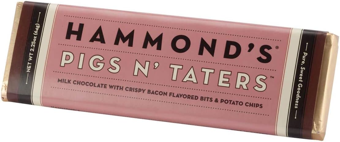 Hammond's Pigs & Taters Milk Chocolate Bar