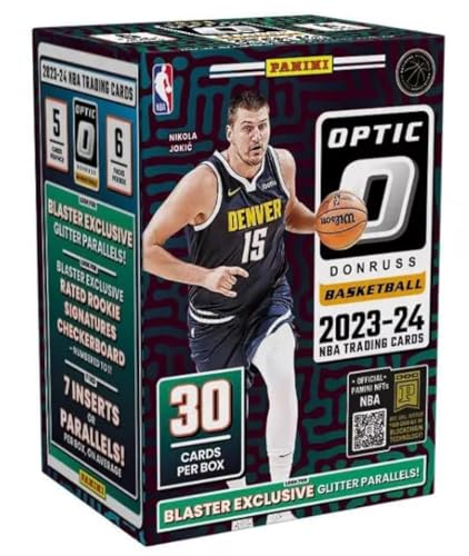 2023-2024 Donruss Optic Basketball Blaster Box - 30 Basketball Cards per Box