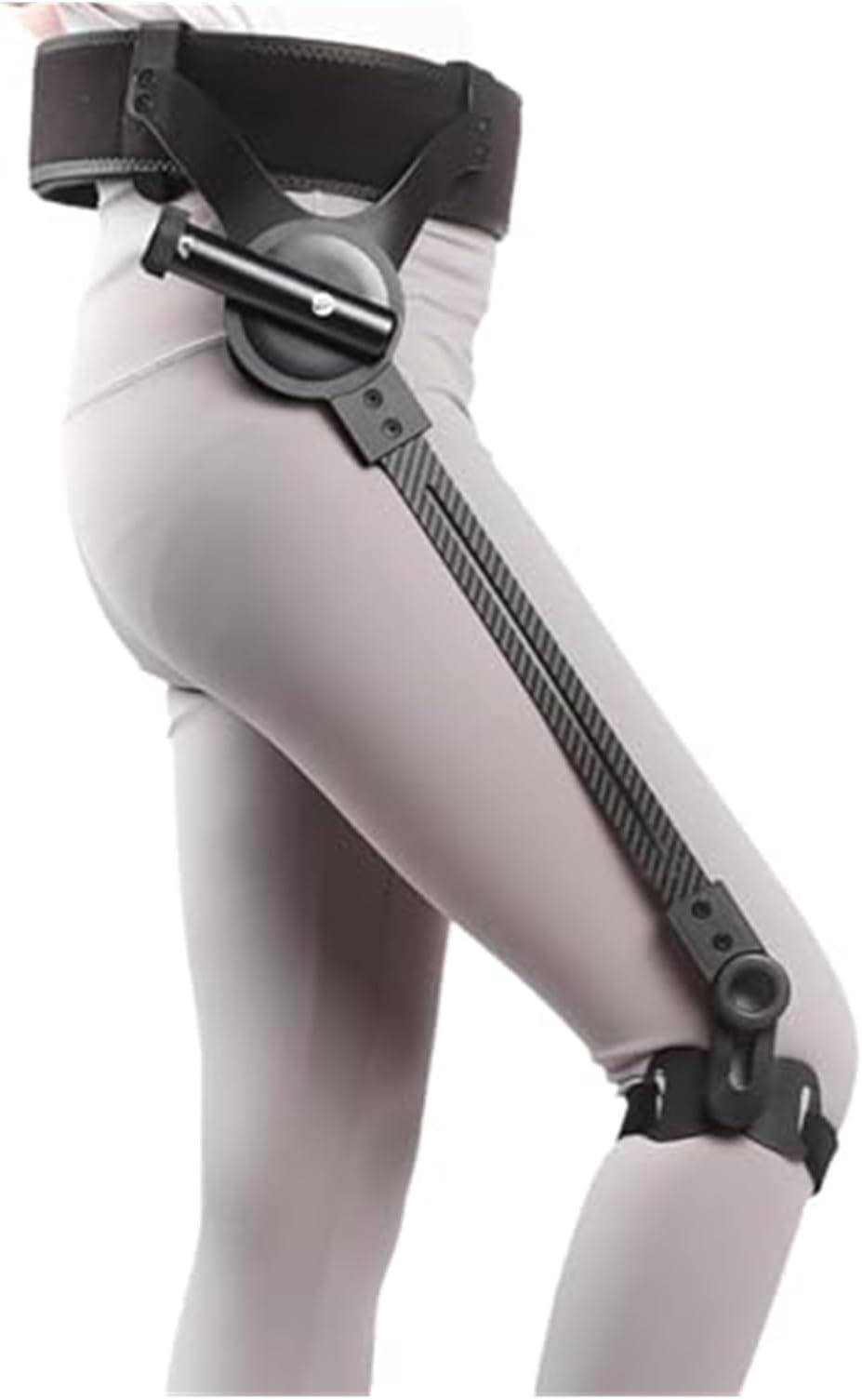 Bionic Exoskeleton Legs for Walking Assistance - Adjustable Strength (3 Levels) for Hiking & Stair Climbing - Mobility Aid Device for Adults & Elderly(Right Leg,Small)