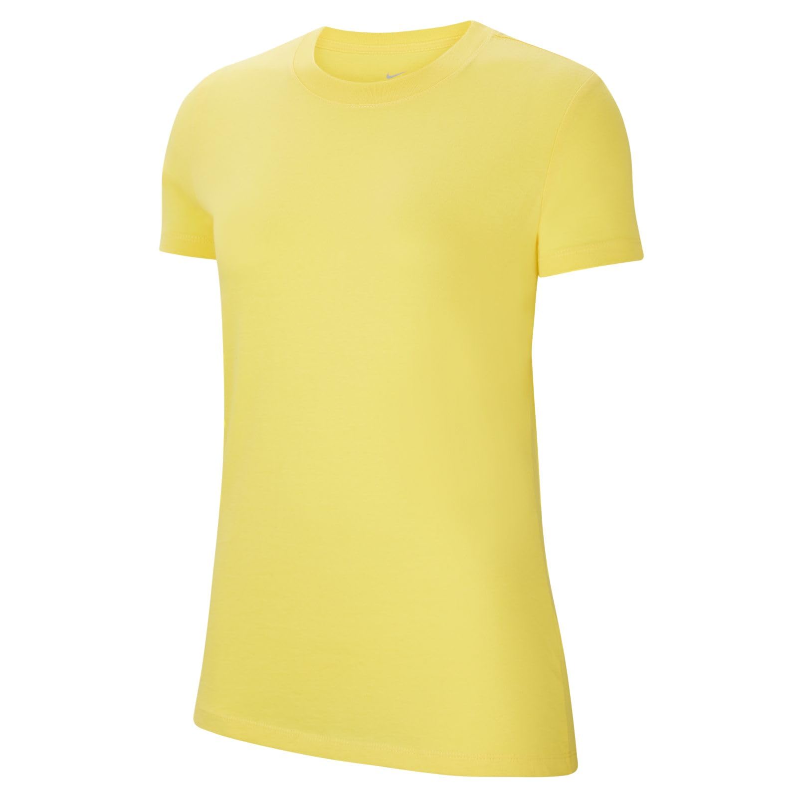 NIKE CZ0903-719 W NK PARK20 SS TEE T-Shirt Women's Tour Yellow/Black Size L