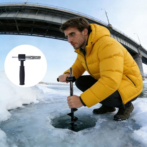 Adaptador para taladro de hielo para sustitución rápida de piezas 7