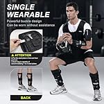 Ankle Wrist Weights 4lb/10lb/15lb/20lb/25lb/30lb BeatBoost Adjustable Leg Arm Weights for Men Walking Pilates Exercise Workout Gym Aerobics - Image 2