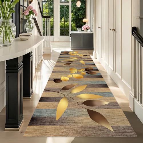 Alfombra corredor para pasillos y recibidores modernos transitable y lavable 2