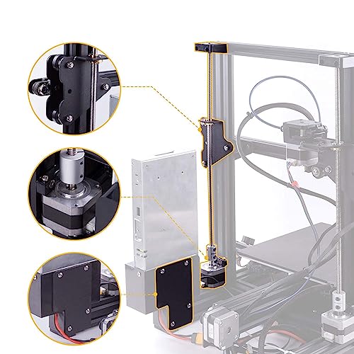 Vis plomb axe Z Ender-3 double motorisation amélioration stabilité impression 3D