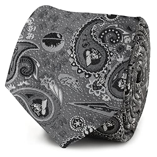 Cufflinks Inc. Vader Paisley Grey Mens Tie