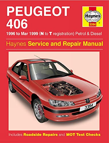 Price comparison product image Peugeot 406 Petrol & Diesel (96 - Mar 99) Haynes Repair Manual