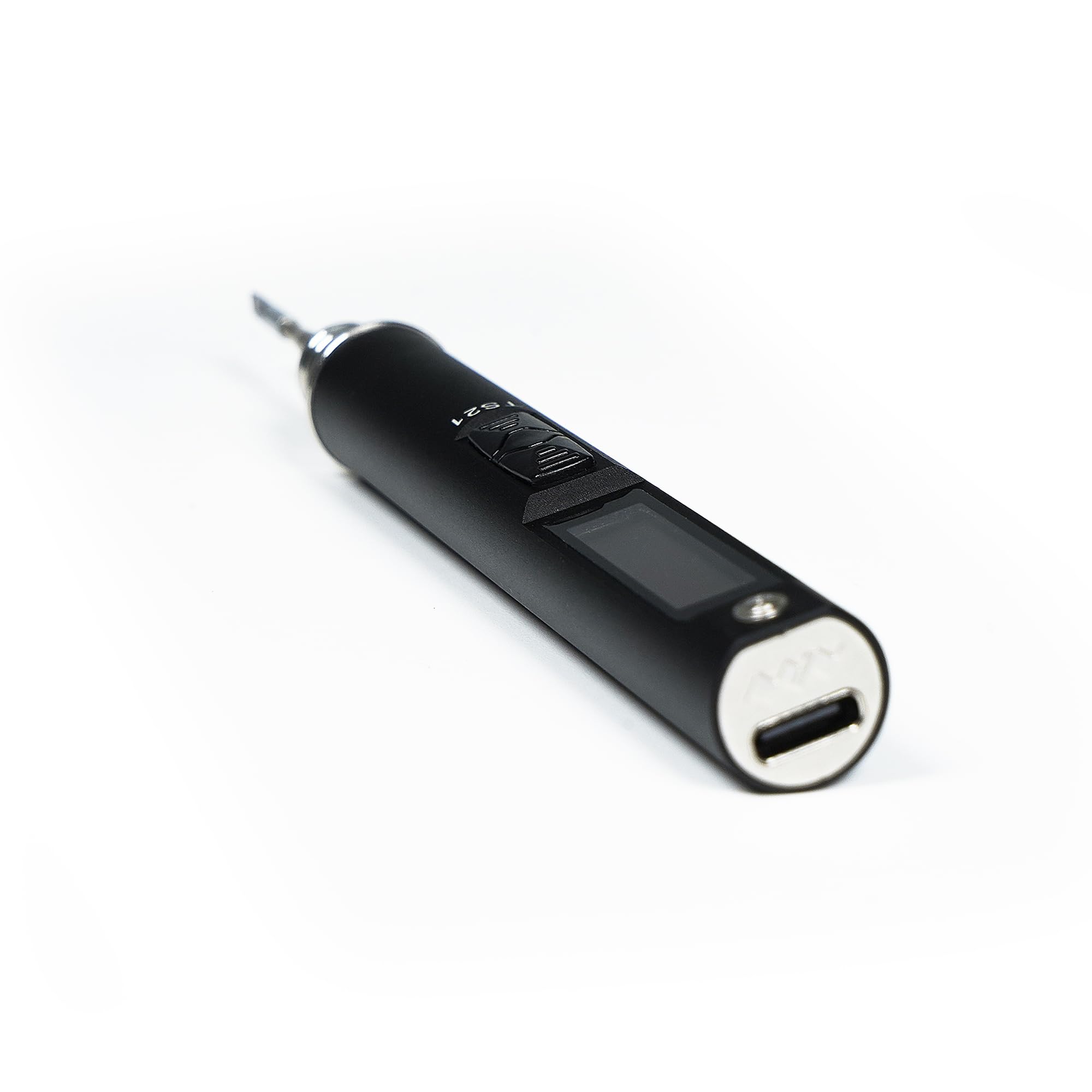 MINIWARE TS21 - Saldatore digitale con alimentatore da 65 W, corpo in lega di alluminio, controllo preciso della temperatura e design portatile, per riparazione elettronica, fai da te, fai da te, fai