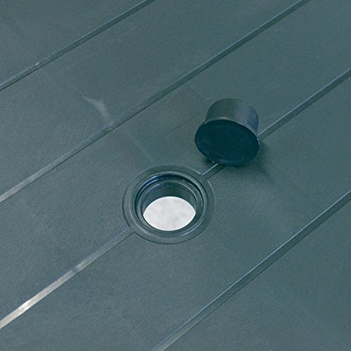 Multistore 2002 Solider Gartentisch Kunststofftisch 125x75cm Campingtisch Beistelltisch Esstisch Gartenmöbel… – Bild 3