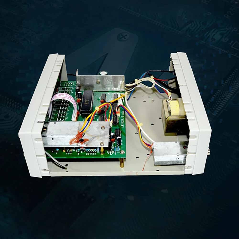 Medidor de Frecuencia Digital Multifunción de Alta Precisión de 220V, Contador de Frecuencia de Oscilador de Cristal de Doble Canal LED de 1 GHZ y 8bits