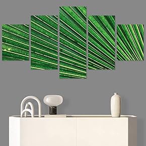 SIGNWIN 5 Panel Canvas Wall Art Modern Art...