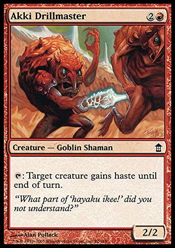 Magic: the Gathering - Akki Drillmaster - Saviors of Kamigawa