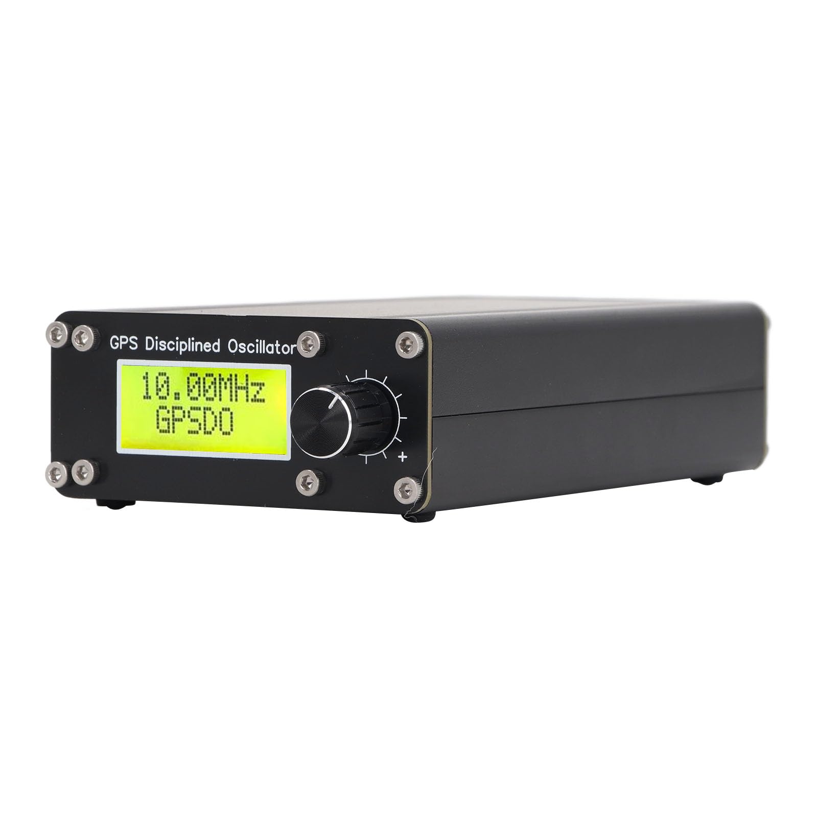 Jeanoko Horloge Disciplinée GPS, Oscillateur GPS DC12V à écran Clair 10MHz 1PPS Polyvalent pour Décodeur Audio