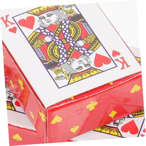 SOIMISS 6 Stück Miniatur Pokerkarten Teiliges Winzige Kartenspiele für Reisen und Partys Lustige Sammelkarten als Witziges Vielseitig Einsetzbar für Familien und Camping – Bild 4