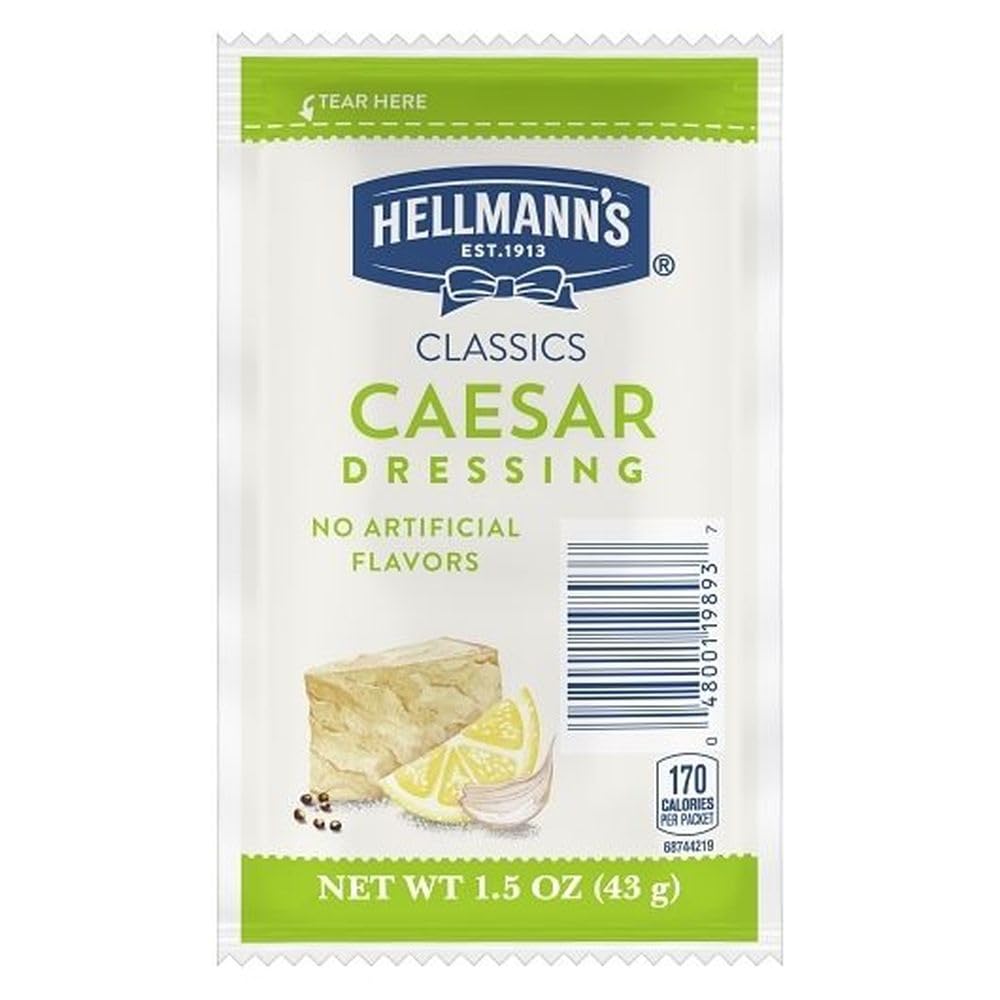Amazon.com : Hellmann's Classics Caesar Salad Dressing Portion
