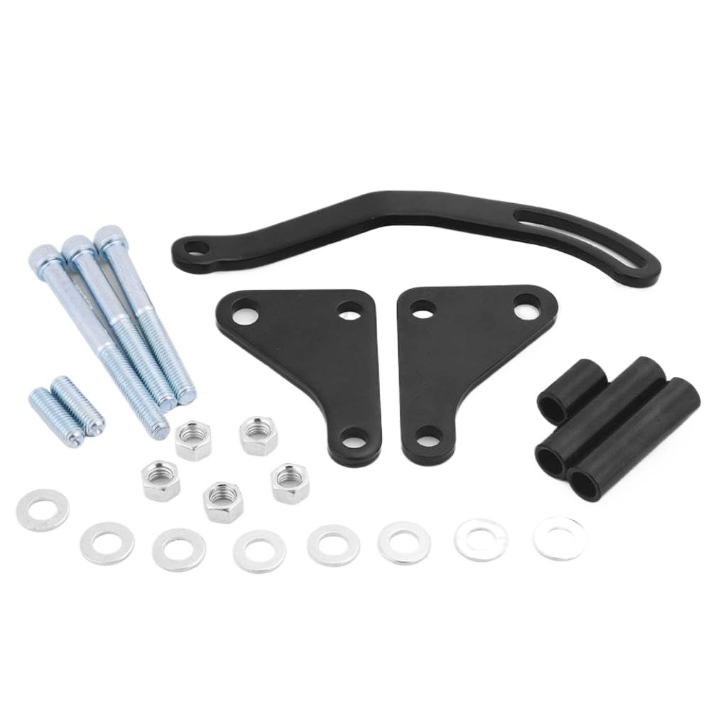 Zenithride Onecolor Black Power Steering Pump Mounting Bracket Compatible With Sbc Engines 283 305 327 350 383 400