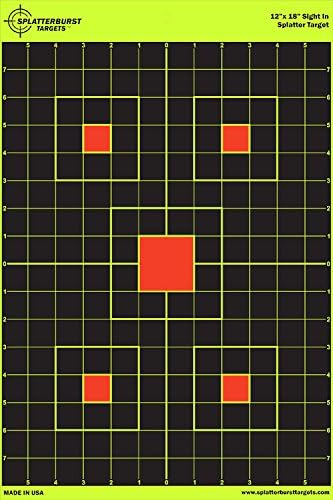 Miniatura 2 de Vista de 12 x 18 pulgadas en el objetivo Splatterburst - Ve instantáneamente tus disparos estallar en un amarillo fluorescente brillante al impactar