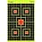 25 Pack - 12 x 18 inch Sight in - Splatterburst Shooting Targets for Rifle, Pistol, Airsoft, BB Gun, Pellet Gun, Air Rifle