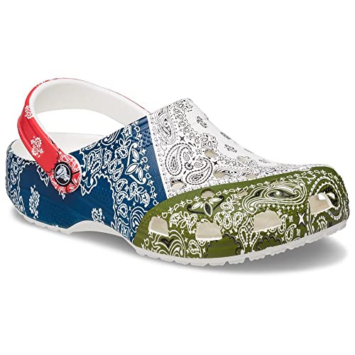 Image of Crocs 206871-90H Classic Bandana Clog, multicoloured, 28.0 cm
