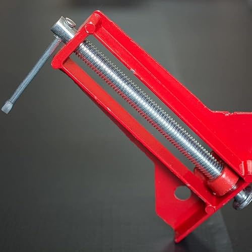 Miniatura 7 de Abrazaderas de esquina para carpintería, abrazaderas de 90 grados, 4 abrazaderas de esquina de ángulo recto, herramientas cuadradas de carpintería
