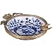 NXYJD Fruteros Porcelana Blanca de cerámica Placa de la Fruta Frutos Secos Plato de Fruta Sala Restaurante Fruteros Decoración del Ornamento Chino