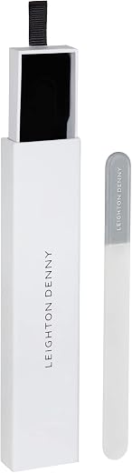 Leighton Denny Crystal Nail File Small (in Aluminium Box)