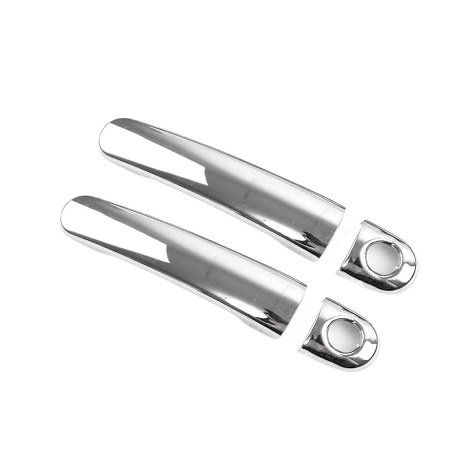BYSKJZ Car Exterior Door Handle for VW for Golf 4 for Jetta for Bora for MK4 for Rabbit for A4 for 1J 1996 1997 1998-2009 Exterior Door Handle Covers(Silver 1)