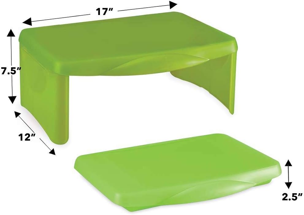 Collapsible Folding Lap Desk, in Green
