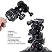 iShoot Tripod Head Mount Converter Quick Release Adapter for Cantilever Head, Fluid Head, Ballhead, Tripod Heads with Circular Bottom & 3/8 Screw Hole, Bottom is Arca-Swiss Fit Quick Release Plate