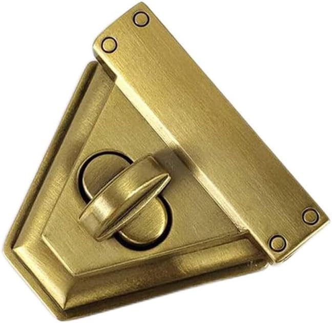 Bags lock Clasp Mortise Lockstitch buckle Handbag locks Screw hook Closure Hardware accessories(D)